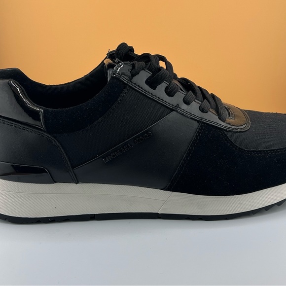 MICHAEL MICHAEL KORS Allie Leather and Canvas Sneaker - Picture 4 of 15